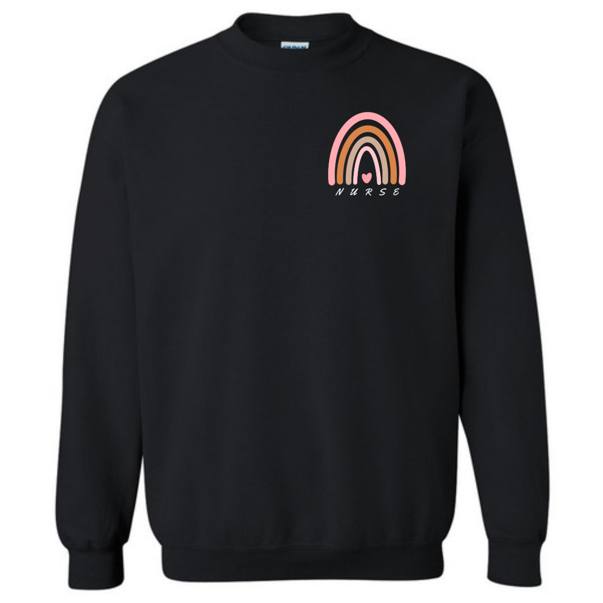 Rainbow Nurse Crewneck
