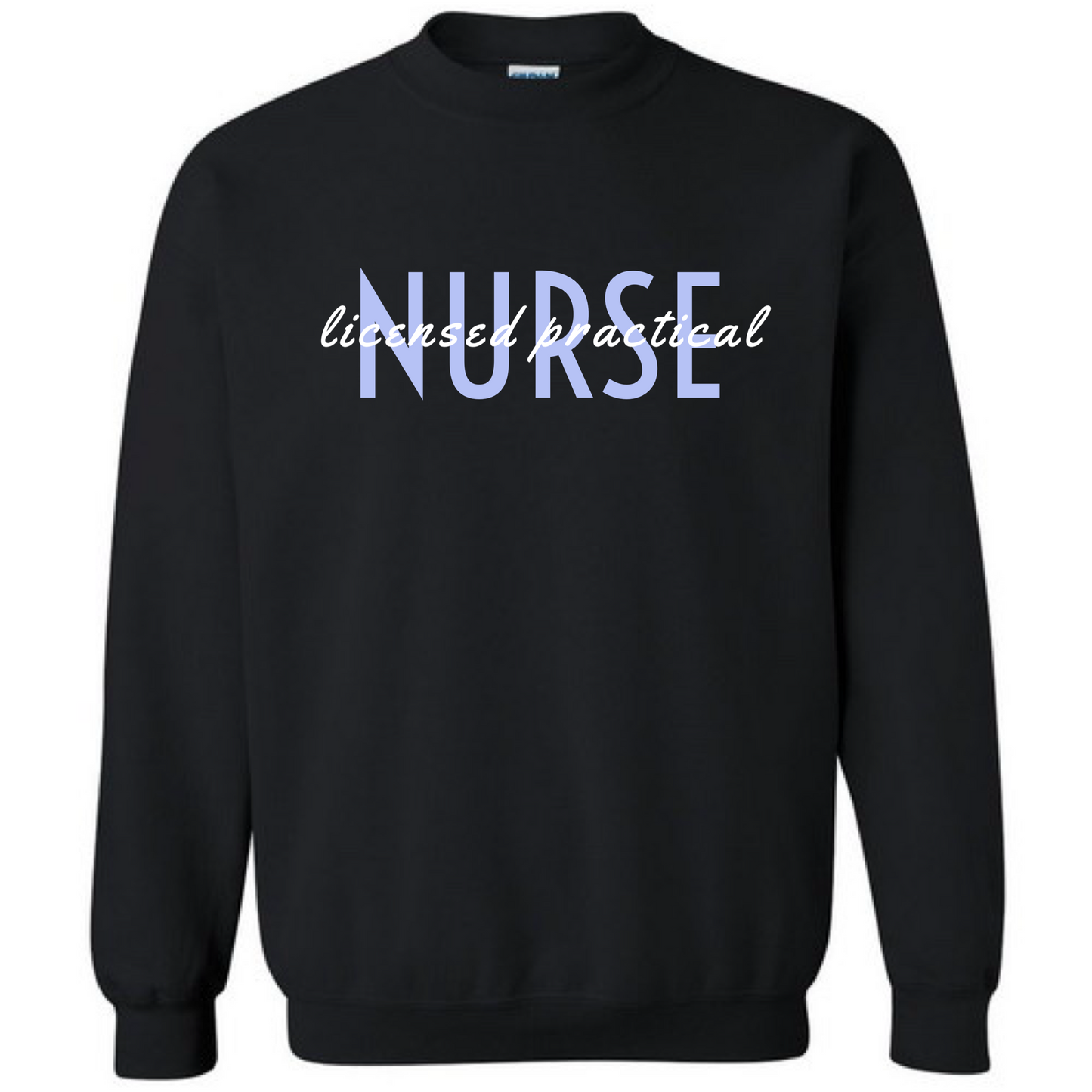 Purple Licensed Practical Nurse Crewneck