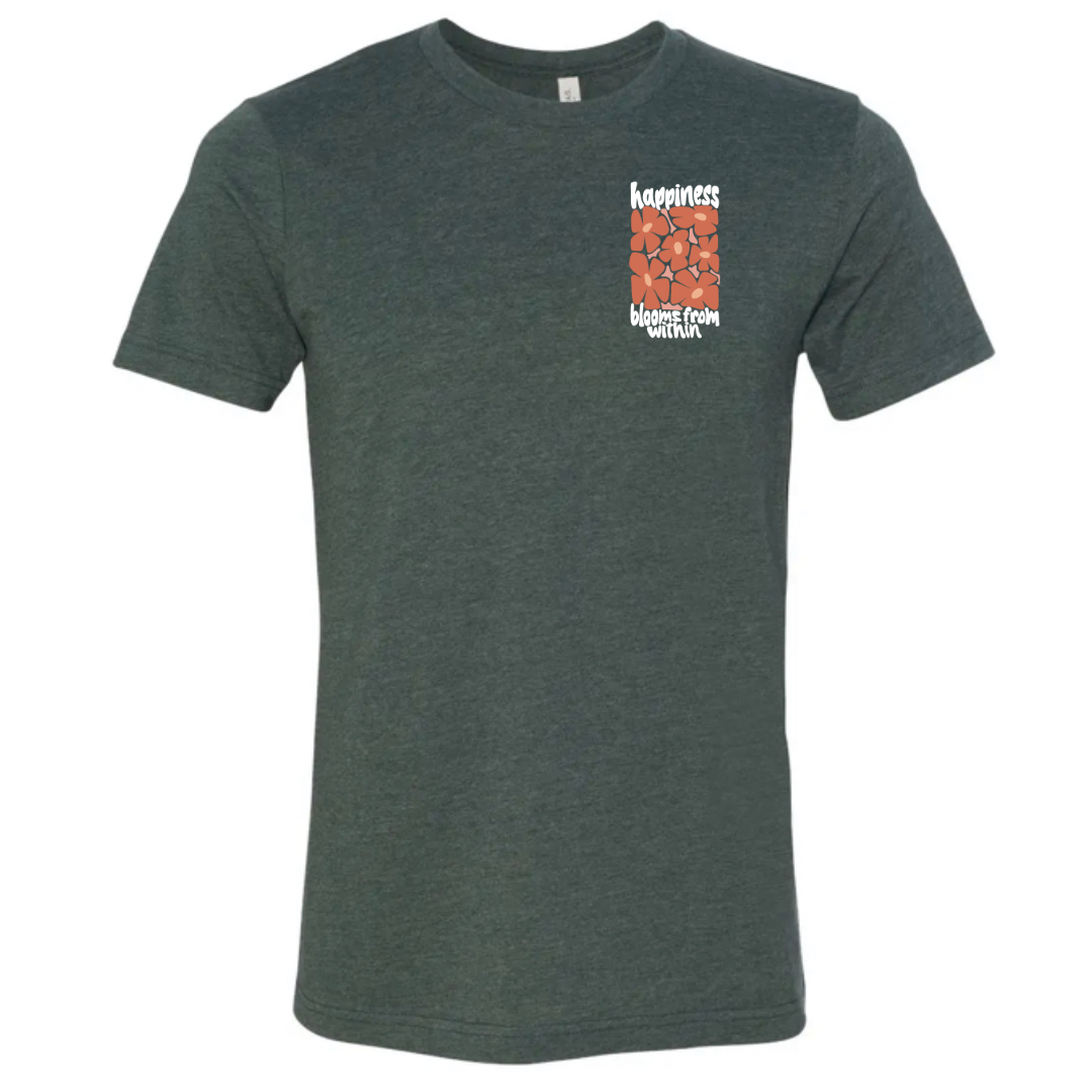 Happiness Blooms from Within T-Shirt