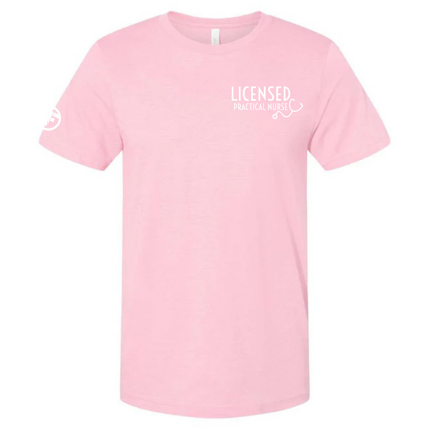 Licensed Practical Nurse T-Shirt (Solid Colors)