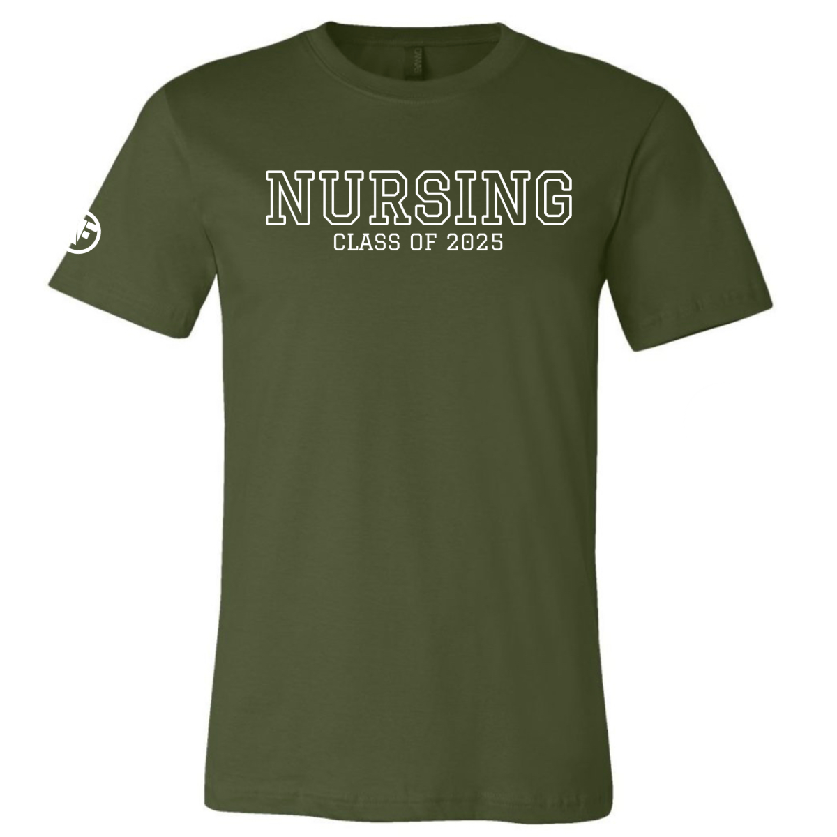Nursing Grad 2025 T-Shirt (Solid Colors)