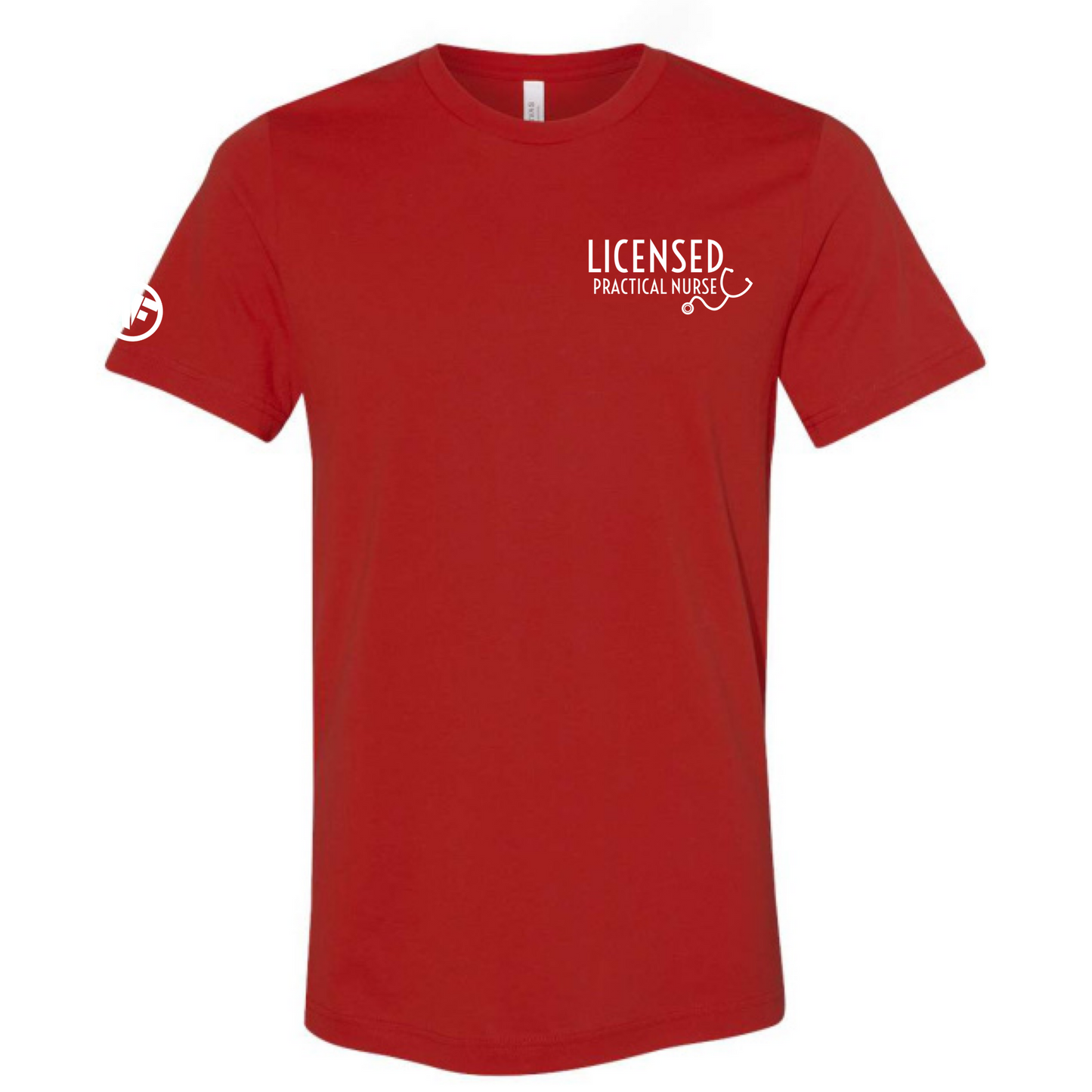 Licensed Practical Nurse T-Shirt (Solid Colors)
