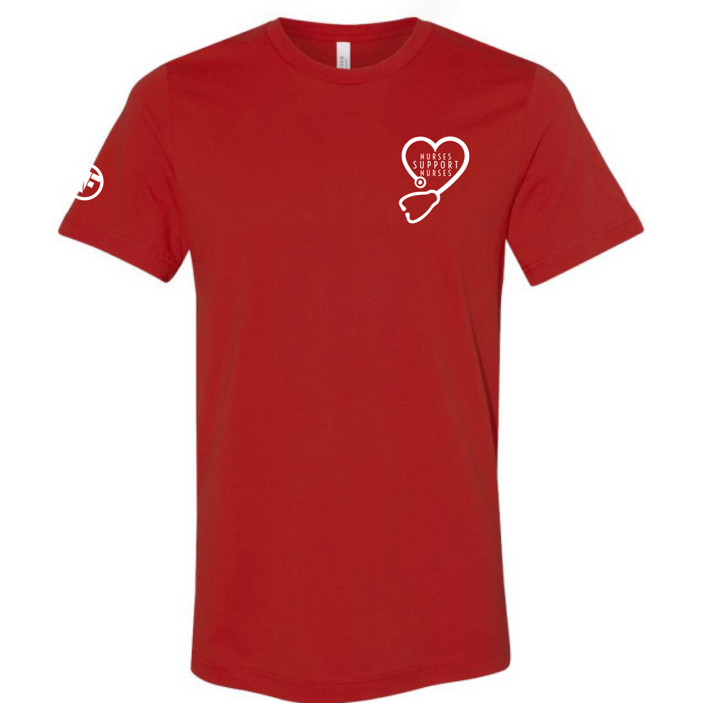 Nurses Support Nurses T-Shirt (Solid Colors)