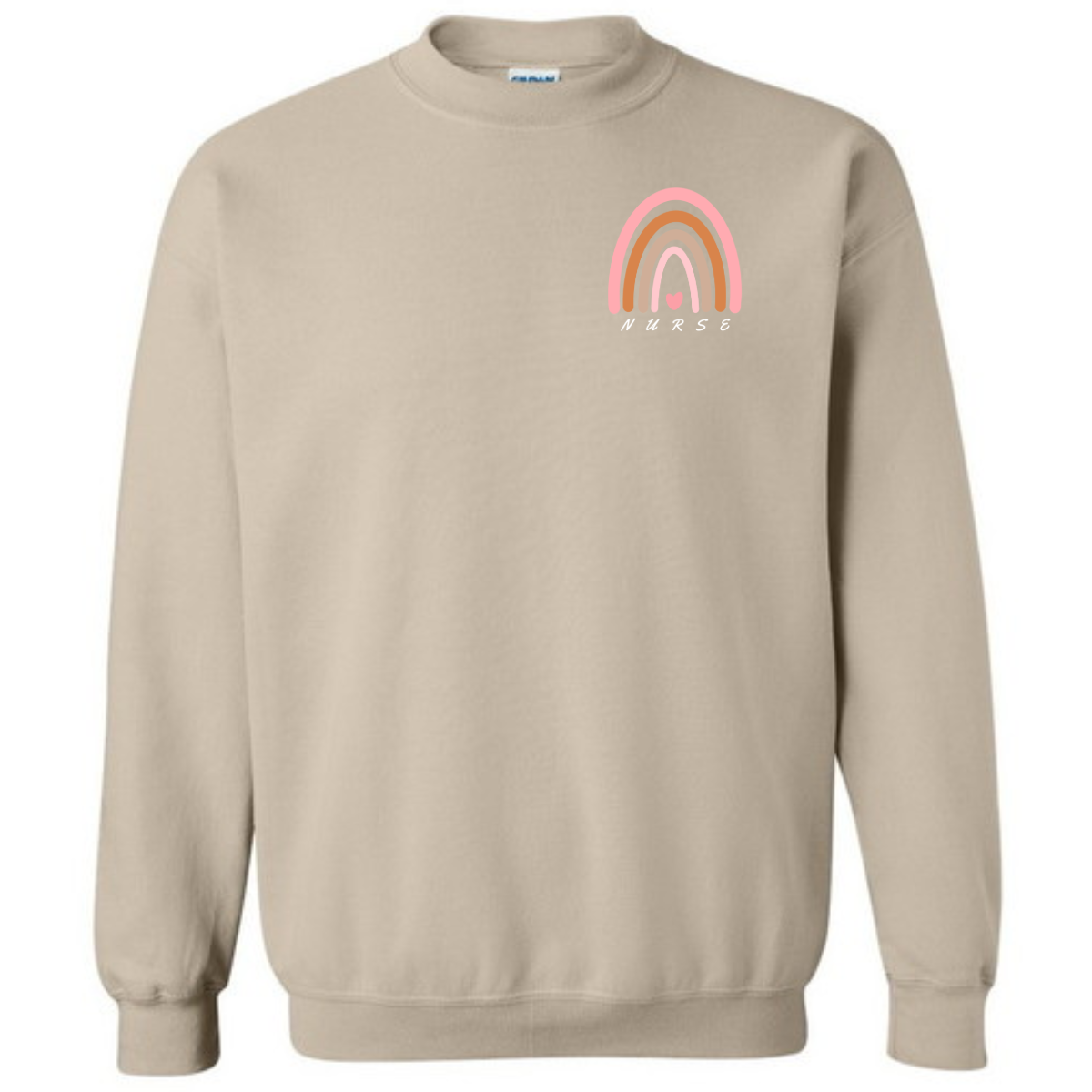 Rainbow Nurse Crewneck
