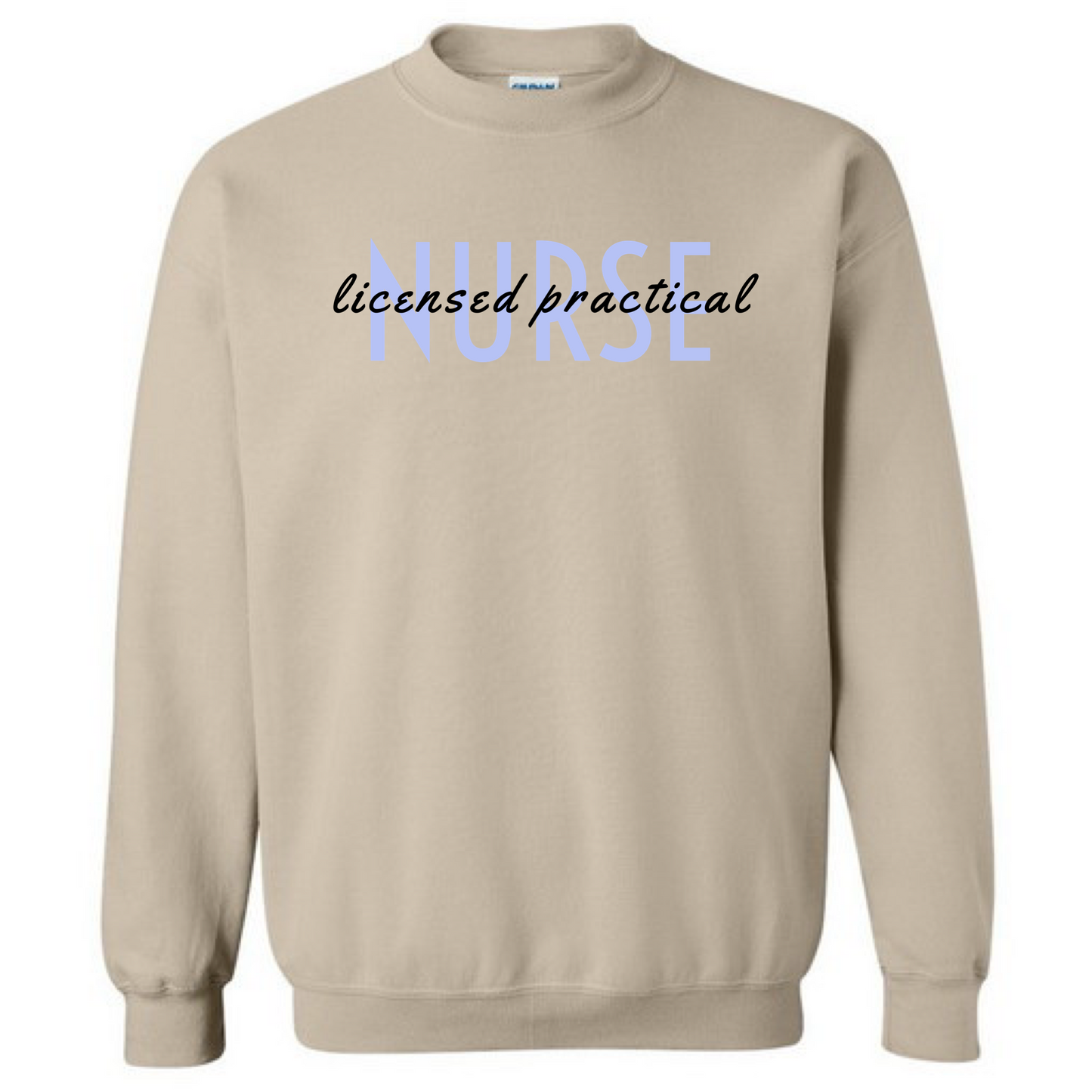 Purple Licensed Practical Nurse Crewneck