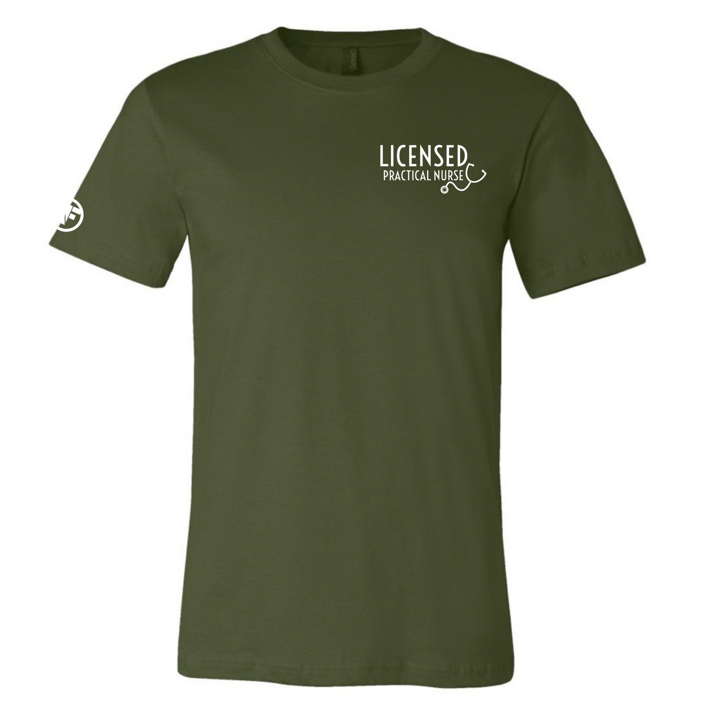 Licensed Practical Nurse T-Shirt (Solid Colors)