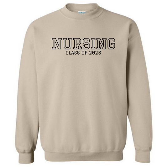 Nursing Grad 2025 Crewneck