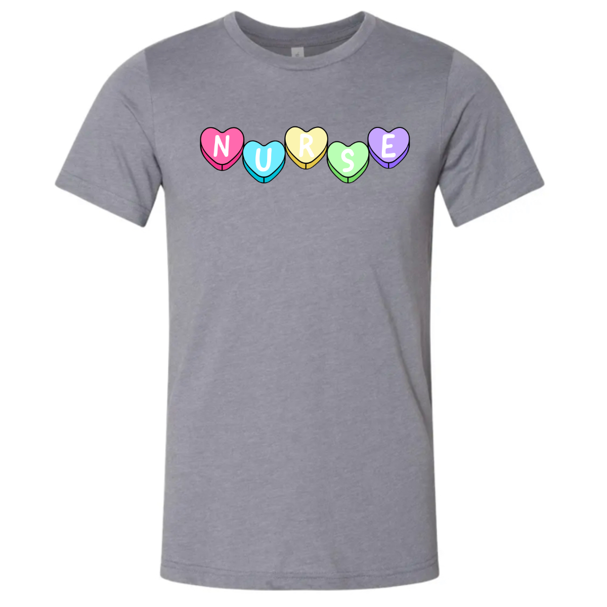 Nurse Candied Hearts T-Shirt