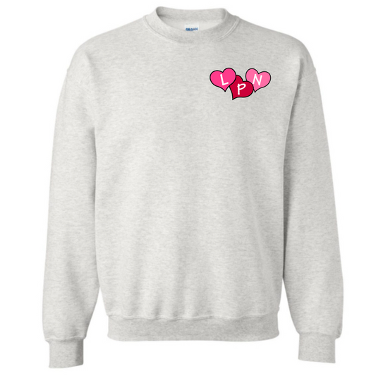 LPN Hearts Crewneck