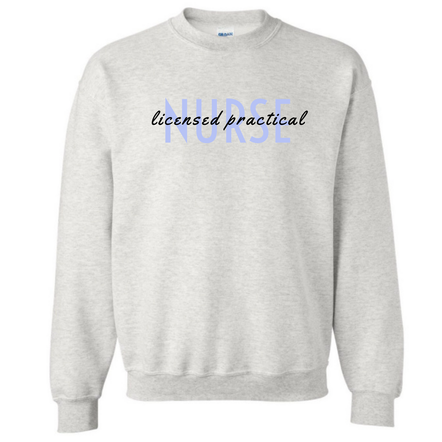 Purple Licensed Practical Nurse Crewneck