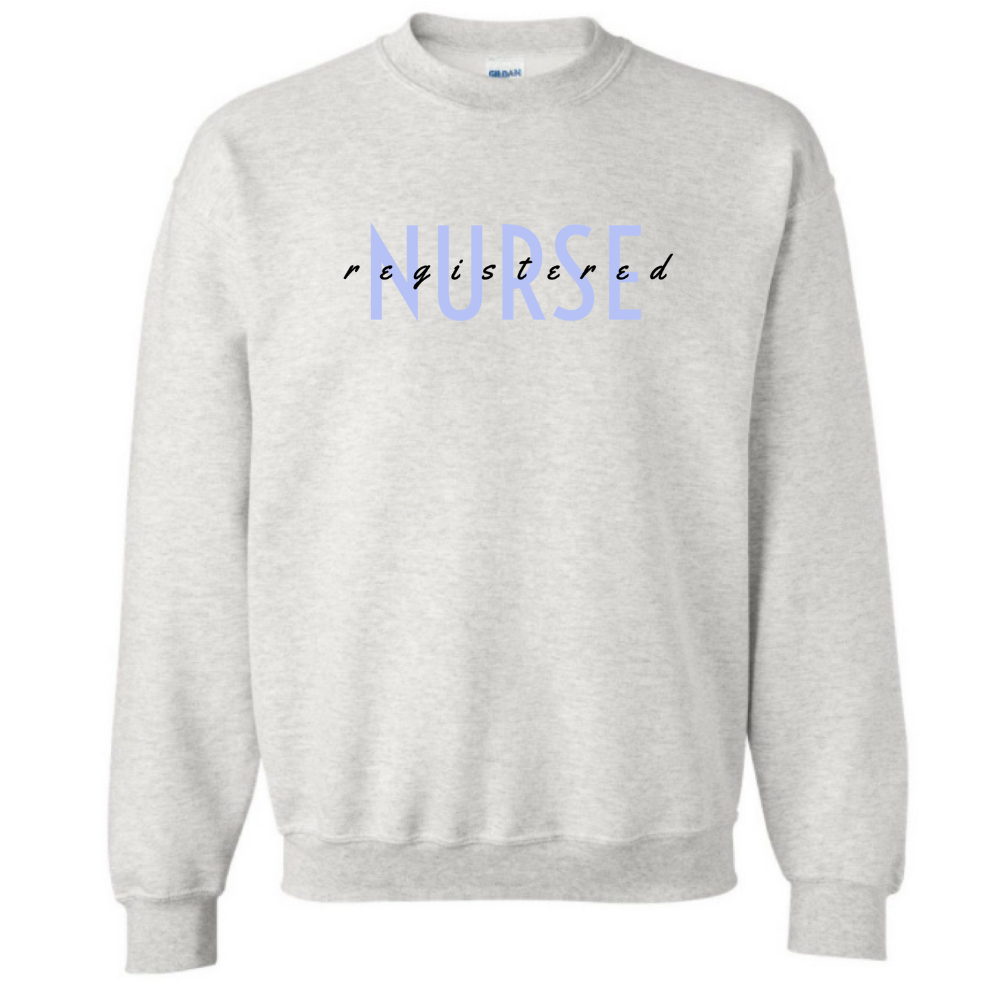 Purple Registered Nurse Crewneck