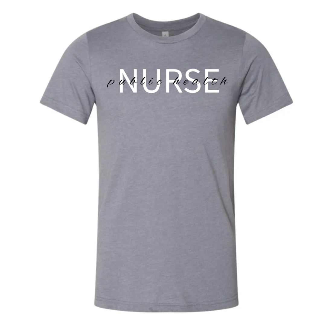 Public Health Nurse T-Shirt (Heather Colors)
