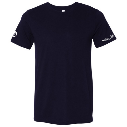 Custom T-Shirt Sleeve Text