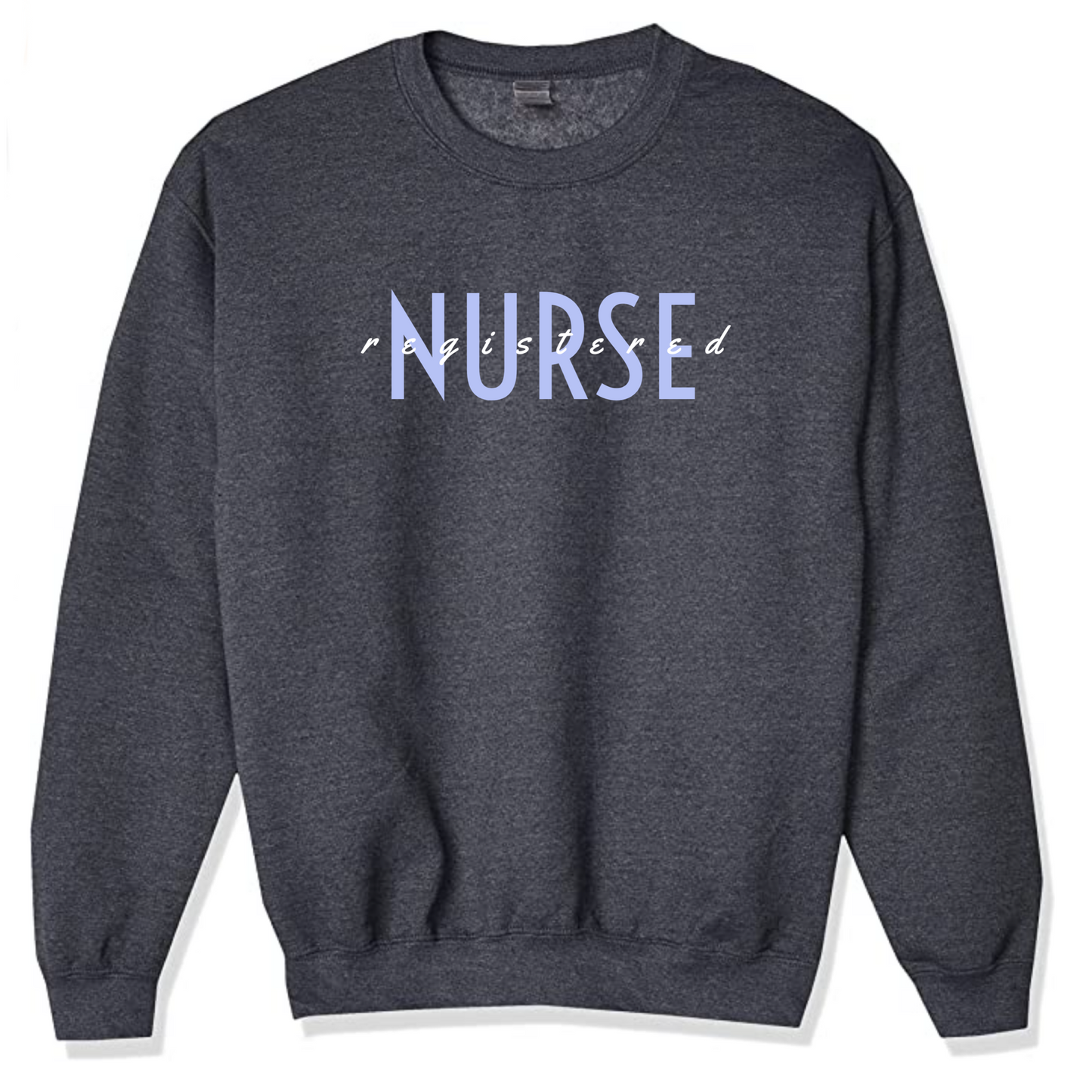 Purple Registered Nurse Crewneck