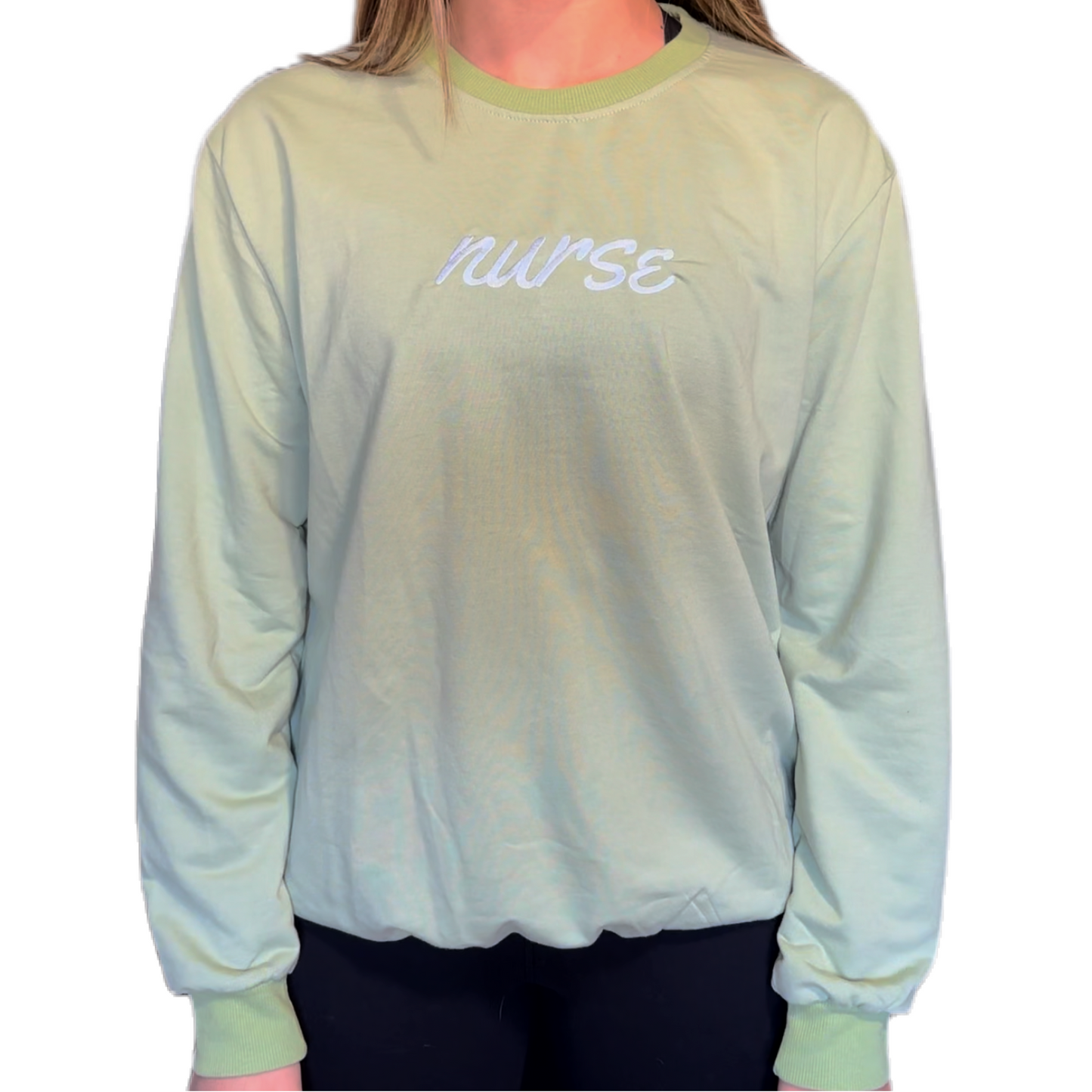 Nurse Embroidery Crewneck