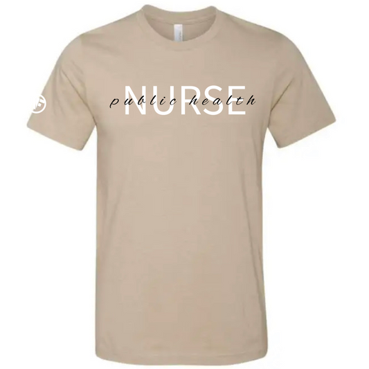 Public Health Nurse T-Shirt (Heather Colors)
