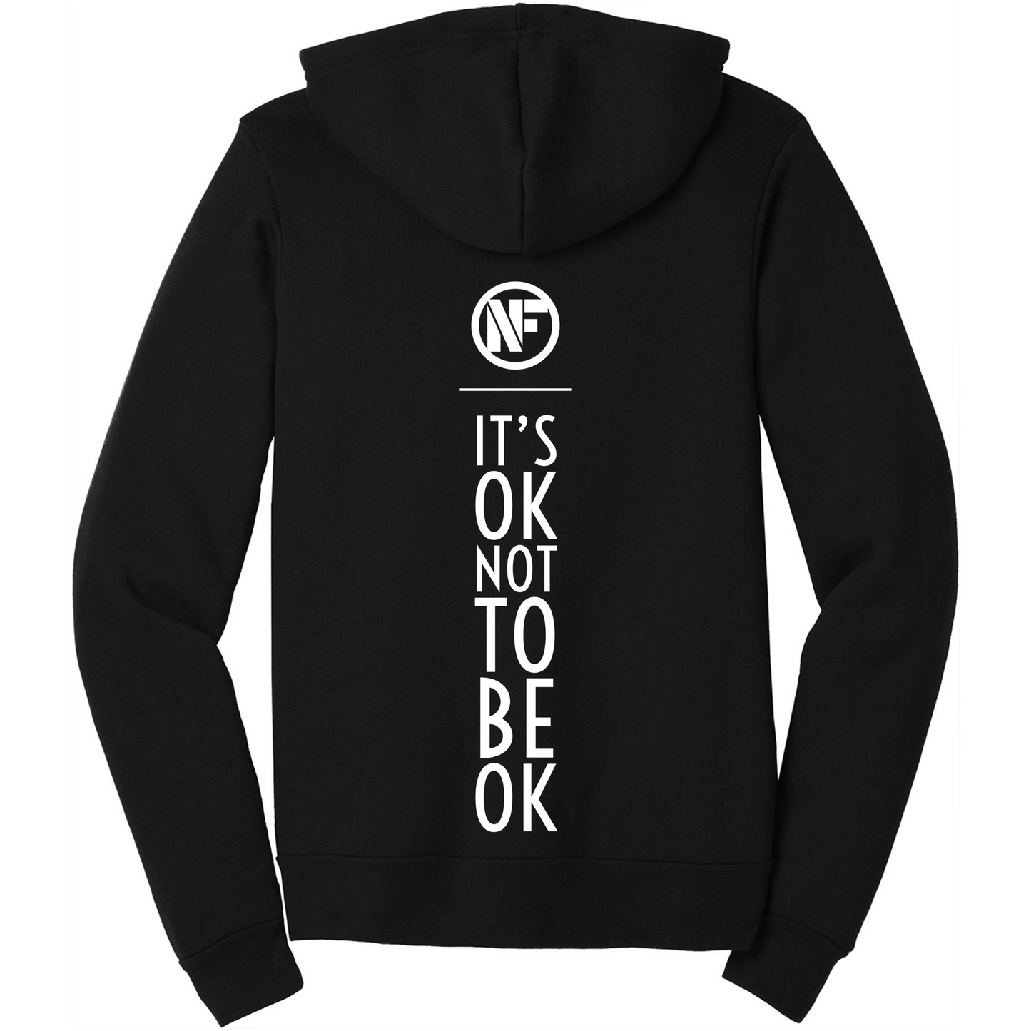 It's Ok Not to Be Ok Zip-Up Sweater