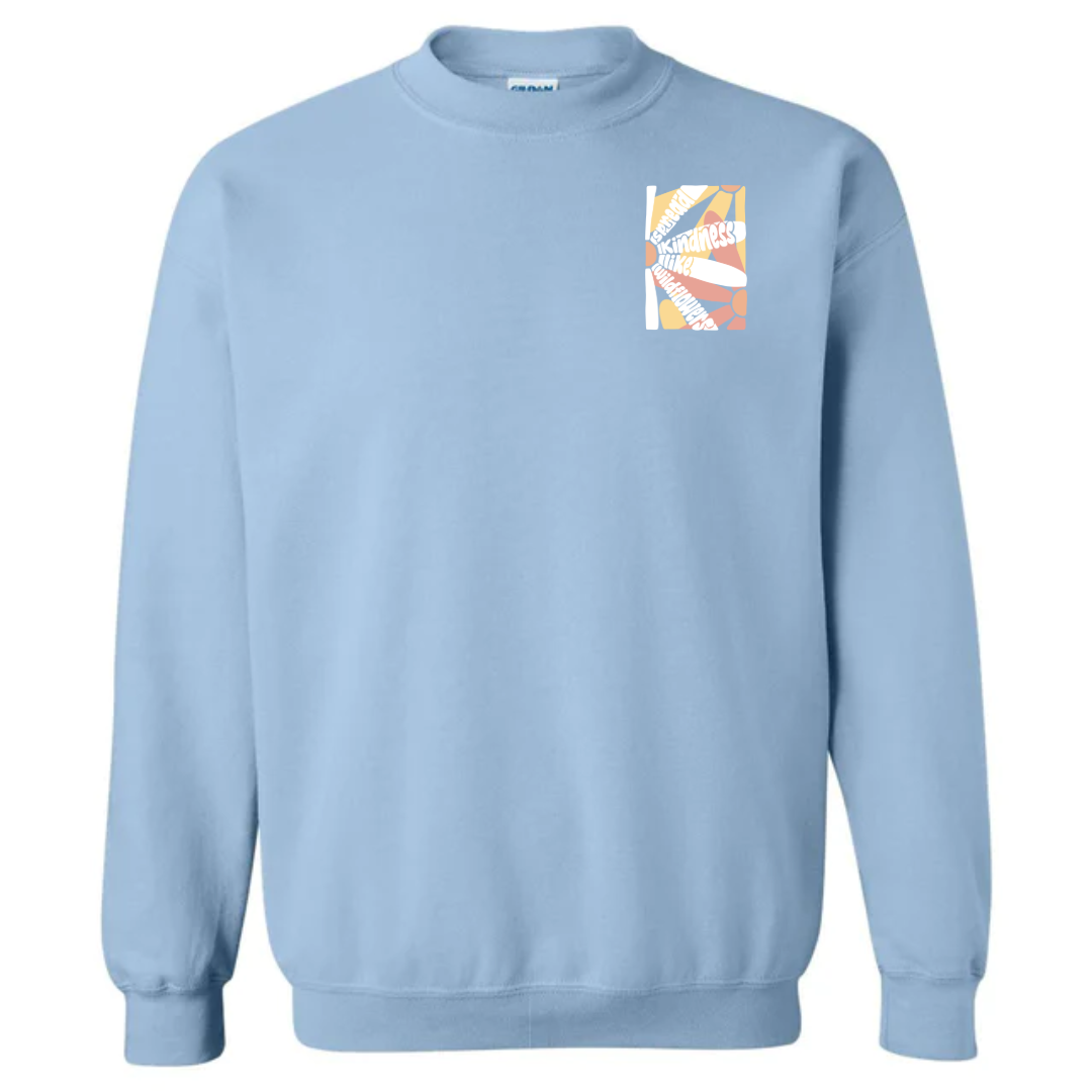 Spread Kindness Like Wildflowers Crewneck