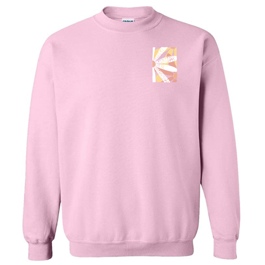 Spread Kindness Like Wildflowers Crewneck