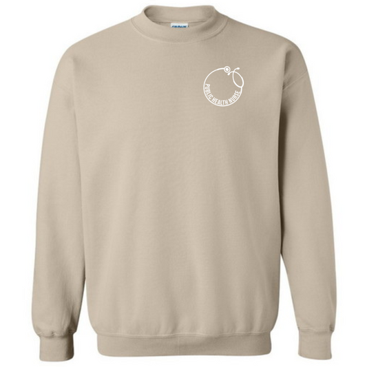 Public Health Stethoscope Crewneck