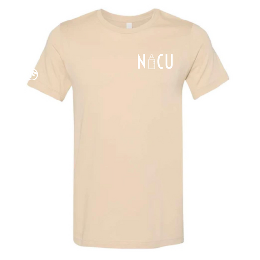 NICU Bottle Icon T-Shirt (Solid Colors)