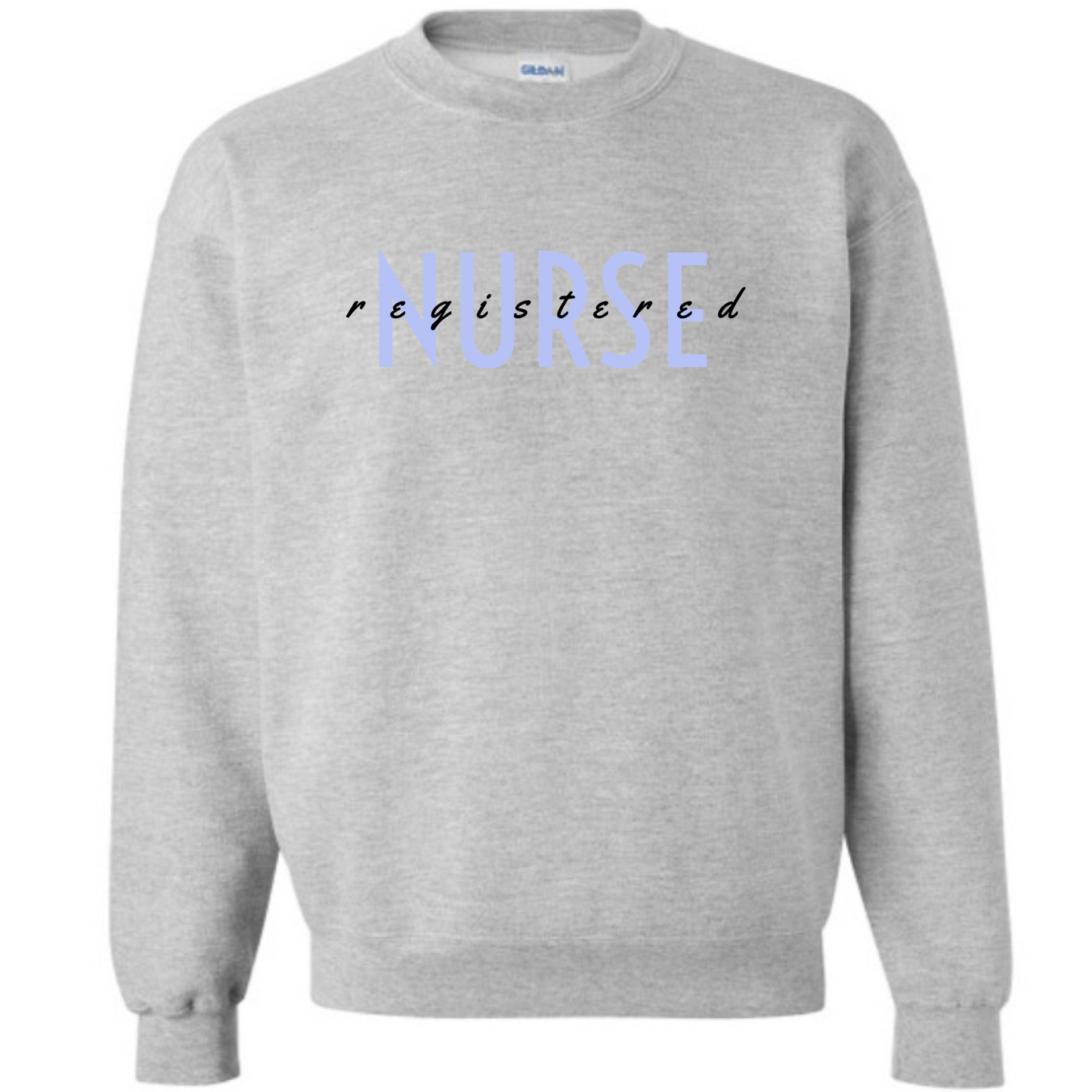 Purple Registered Nurse Crewneck