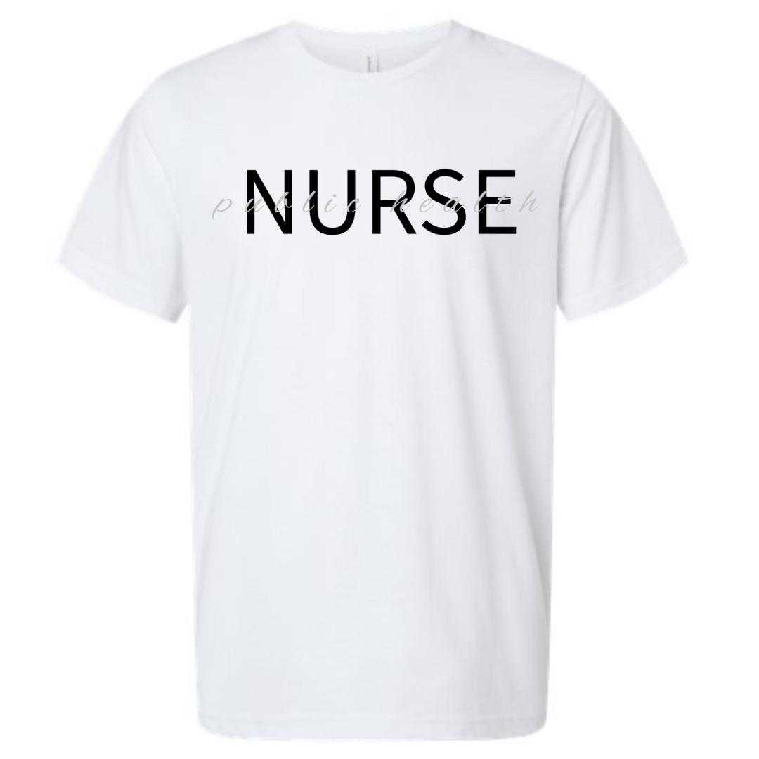 Public Health Nurse T-Shirt (Solid Colors)